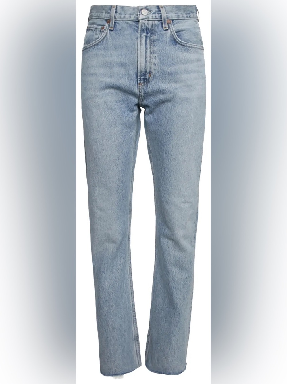 Agolde Cherie High Rise Straight Jean 'Merit' Sz 24